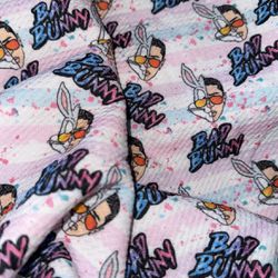 Bad bunny Bullet Fabric 