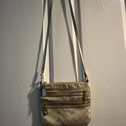 Coach Gold shoulder bag