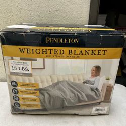 Pendleton Weighted Blanket 48”X72”. 15 Lbs