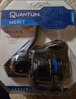 Quantum Merit Spinning Reel MT2500 Gear Ratio 6.2:1 15lb Max Drag