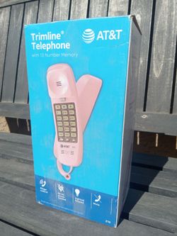 AT&T Trimline 210 Corded Telephone Pink