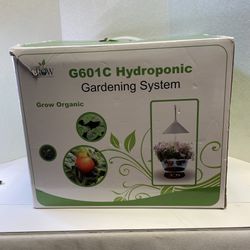 123 We Grow G601C Automated Hydroponic Garden System Growing Unit LED Light NEW