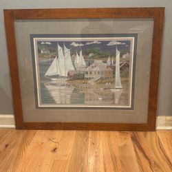 Paul Brent Framed Signed Painting