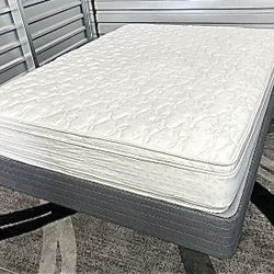 Comfy Queen Mattress & Boxspring only! 