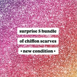 New | Surprise Bundle of Chiffon Scarves