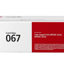Canon Genuine 067 BLACK Toner Cartridge Compatible with LBP633Cdw, LBP632Cdw, MF652Cdw, MF653Cdw, MF654Cdw, MF656Cdw