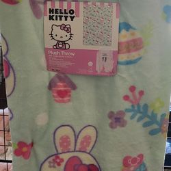 Hello Kitty Throw Blanket  - Limited Edition Easter