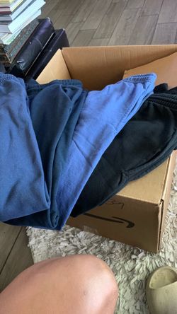 Lot of 4 #mens #Sweatpants Navy Blue /Black 3xl