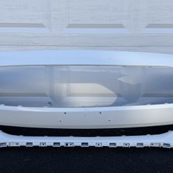 WHITE FRONT BUMPER FORD MUSTANG 2018 2019 2020 2021 2022 2023
