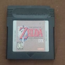 Nintendo Game Boy Cartridge - The Legend of Zelda: Link's Awakening DX - Black