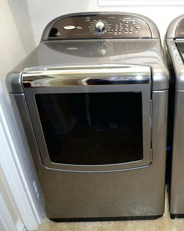 Dryer whirlpool cabrio platinum electric STEAM delivery available for