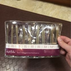 Full Set Of Knit Picks Options Interchangeable Nickel Plated Needle Set