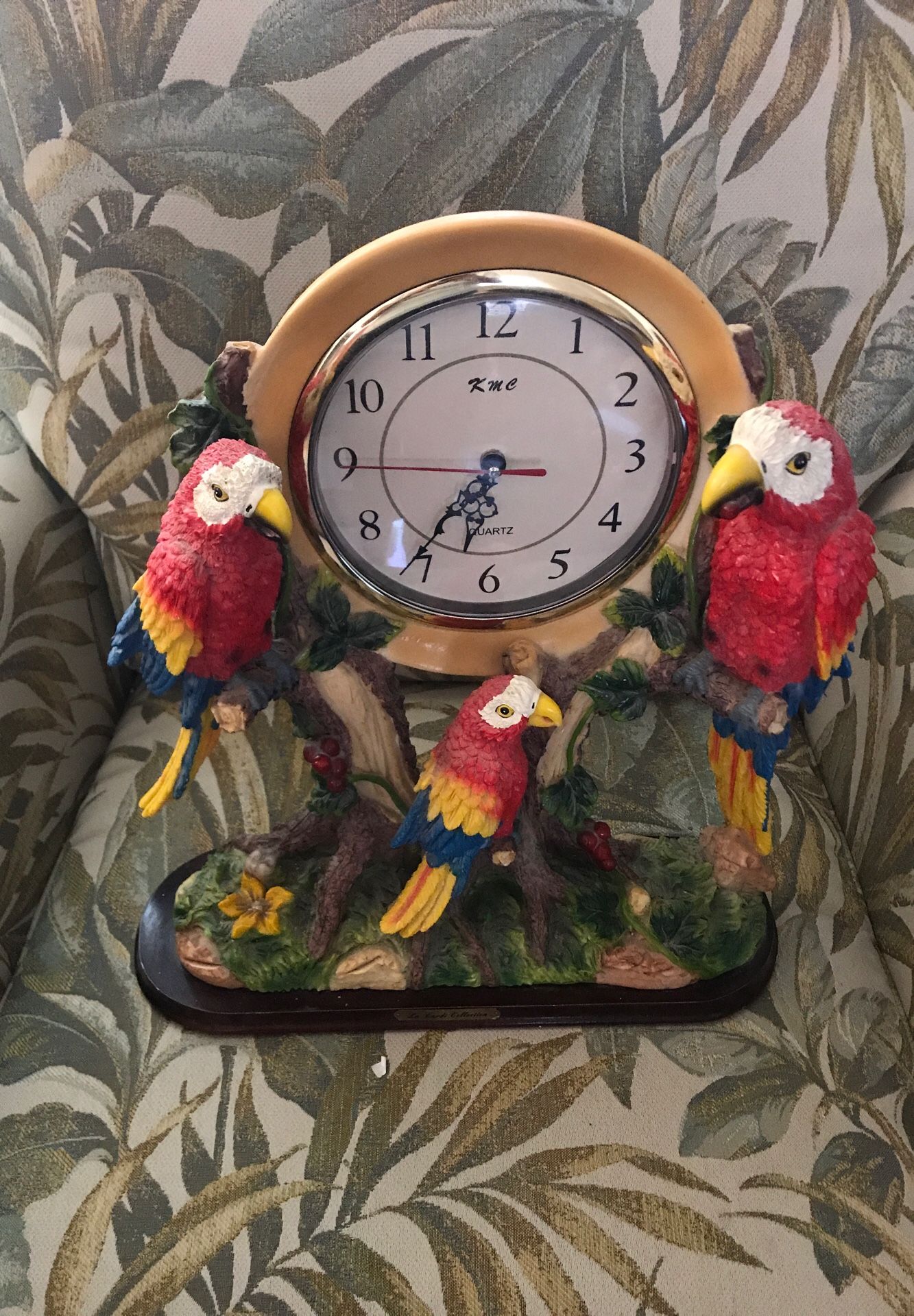 Bird clock $15