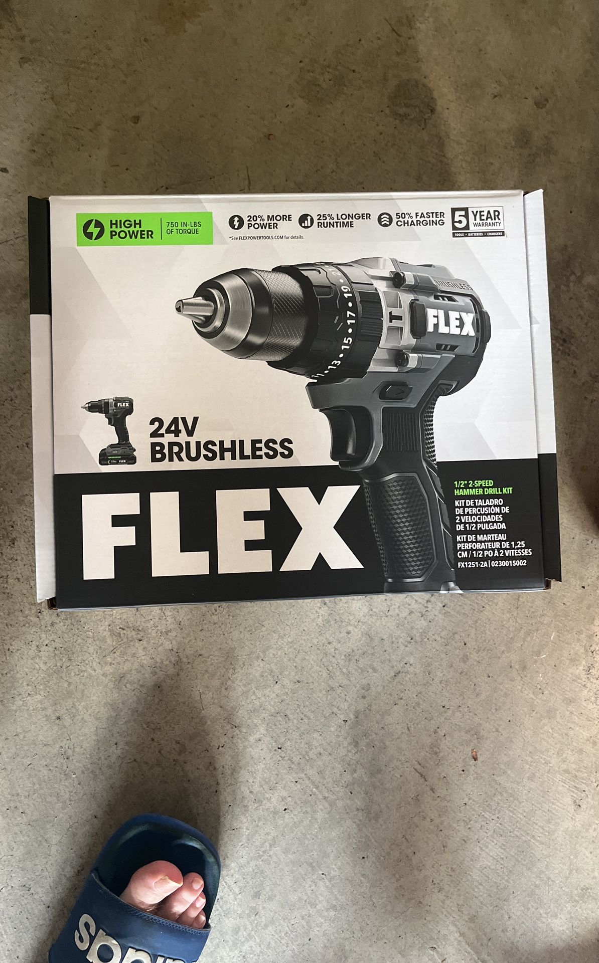 24v Brushless FLEX Hammer Drill