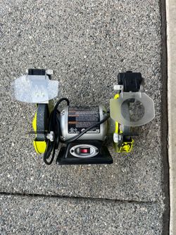Ryobi bench grinder 6”