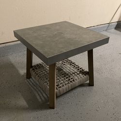 20x20 Hampton Bay Steel Outdoor Table