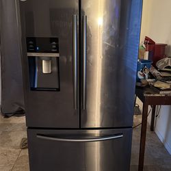 Stainless steel Samsung refrigerator