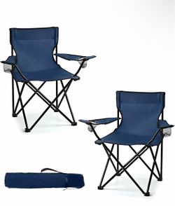 Camping chairs set of 2