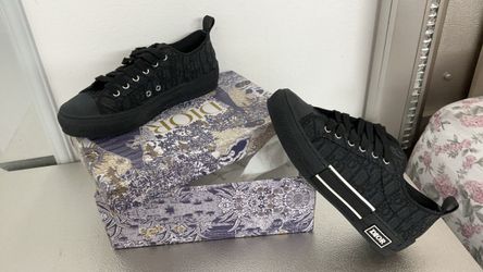 Dior B23 Black Oblique Sneakers Men’s