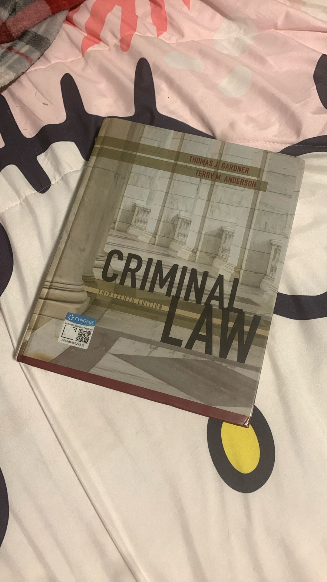 Criminal law 13th Edition Textbook