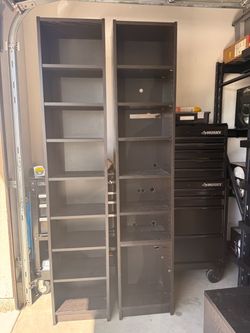 Shelving for books, blue rays etc
