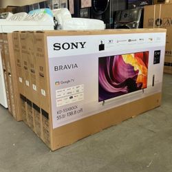 55” Sony Bravia X80K 4K UHD Smart Google Tv 