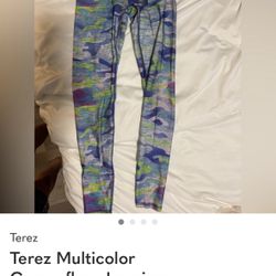 Terez Camo Leggings 