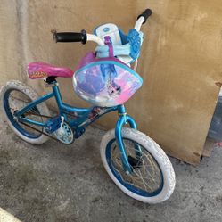 Girls 16” Frozen Bike. 