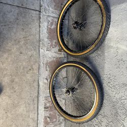90’s Gt mohawk bmx rims and tires 