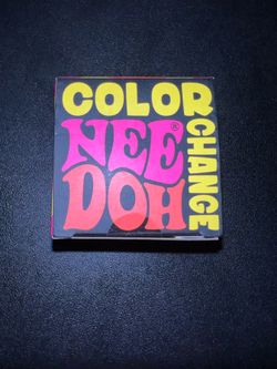 Schylling Color Change NeeDoh Squeeze Toy - Blue, Yellow