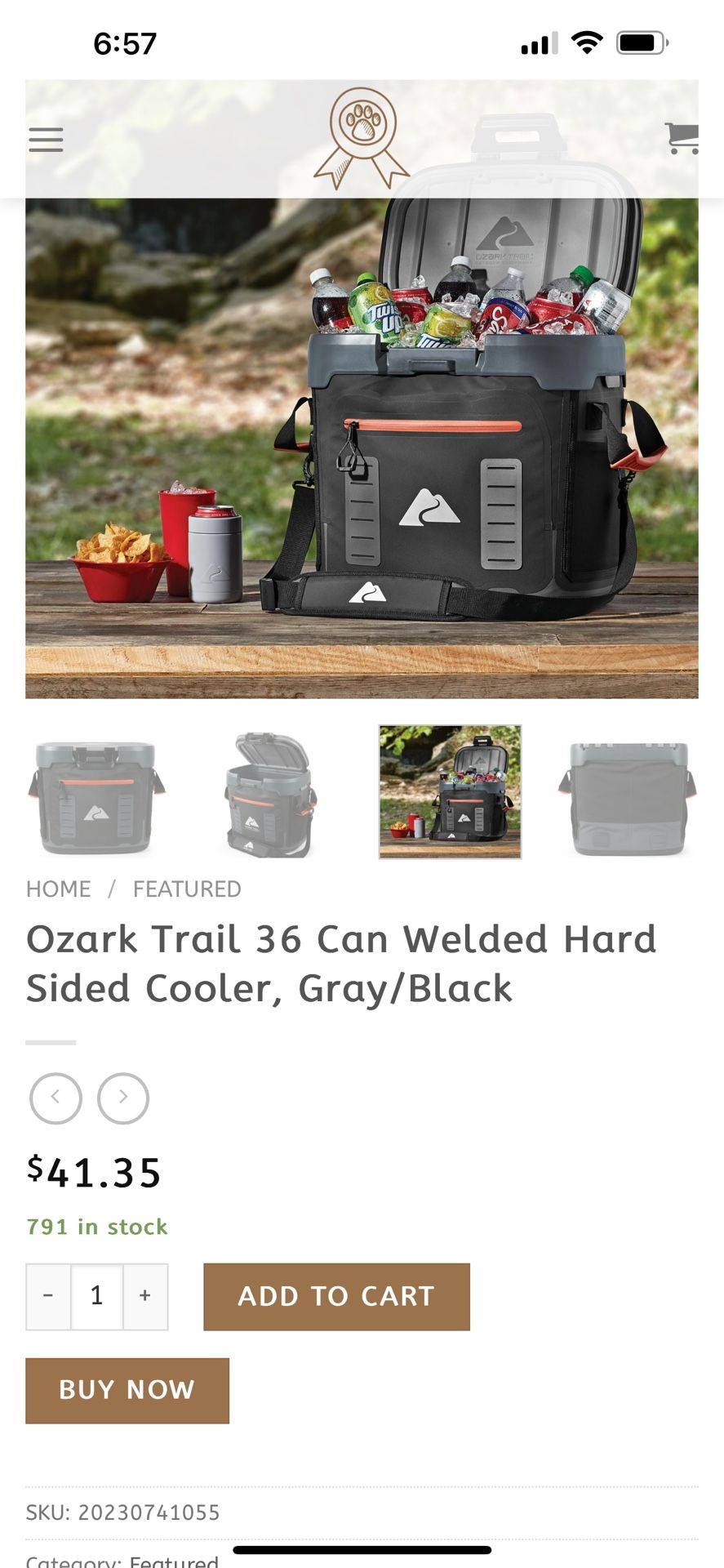 Cooler Welded Hard Sided Cooler
