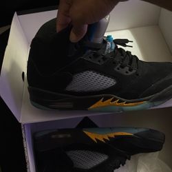 Jordan 5 Aqua sz 10