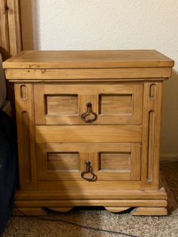Rustic Pine  Bed Set