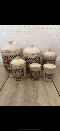 Ceramic Canister Set