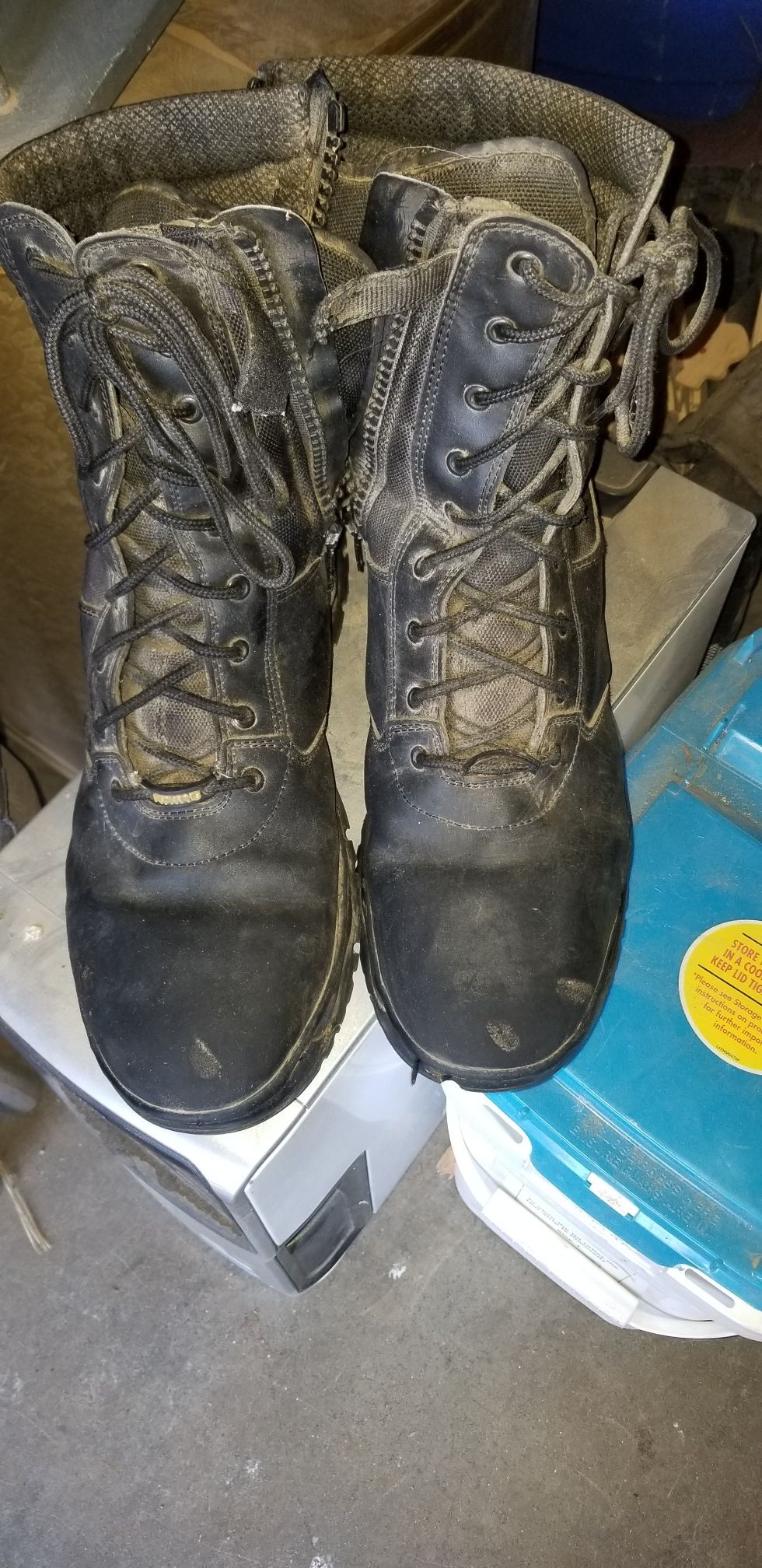 Rhino work boots sz 14
