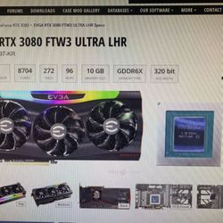 EVGA RTX 3080 10 GB Graphics card