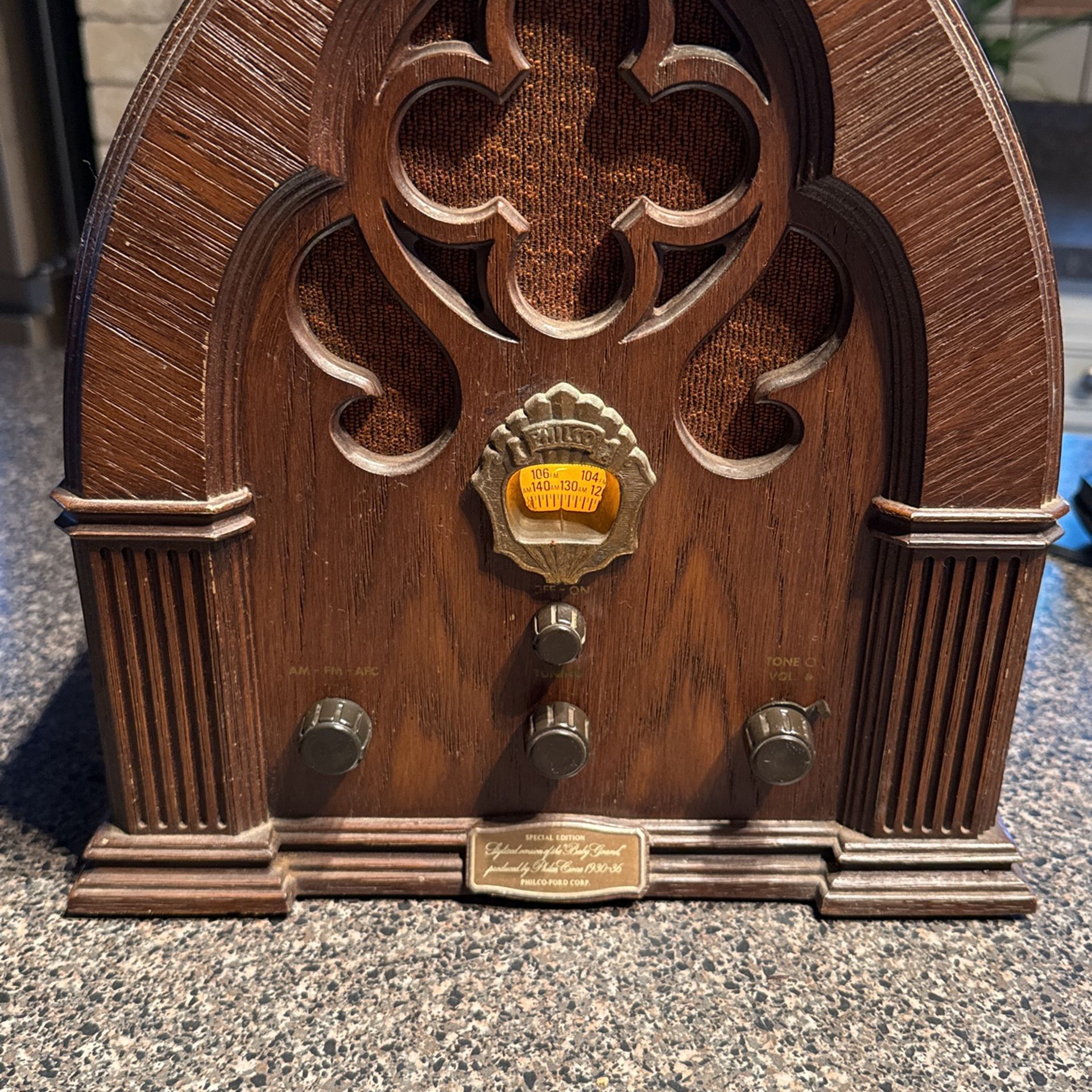 Radio Receiver Ford Corp. Model R-91