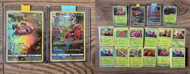 Pokémon Trading Cards Bundle Paras and Parasect