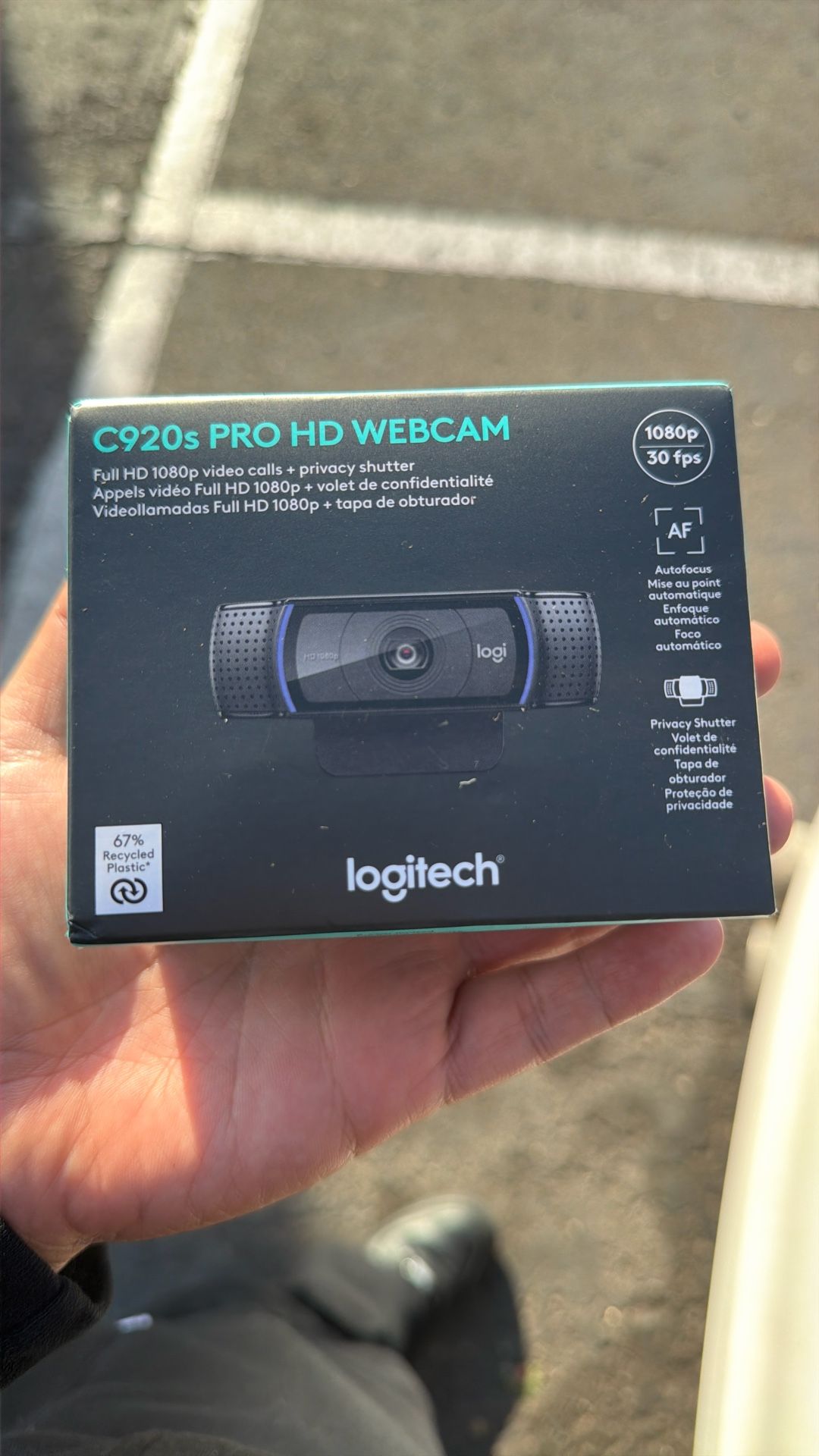 Logitech C920s Pro HD Webcam 