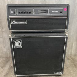 Ampeg SVT-450H Bass Amp Head & Ampeg SVT-15E 1x15 Bass Cabinet