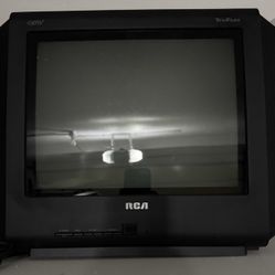 RCA TruFlat Component Video 14” Flat Panel CRT TV