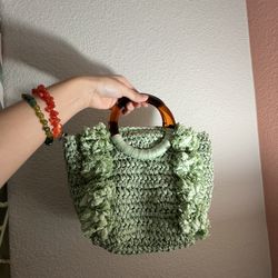 Green Fashion Bag $8