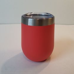 Zak Designs 11.5oz Wine Tumbler Stainless Steel Double Wall Insulation, (Peach ).condition preowned ( never used) without tags. 
Product Details

Vacu