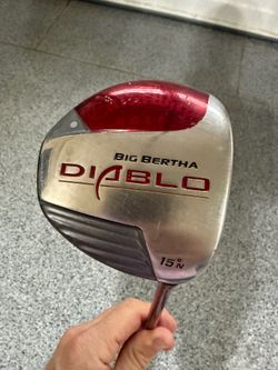 CALLAWAY GOLF Big Bertha Diablo 15° Fairway 3 Wood Regular Flex