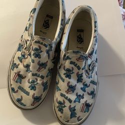 Vans Stitch Slip Ons Size 1
