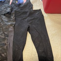 Size Medium Workout Clothes Lot