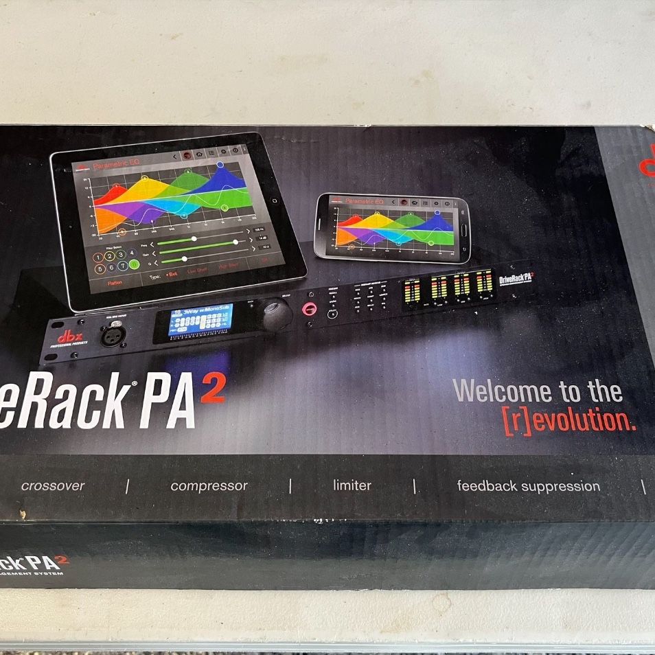 dbx DriveRack PA2 Speaker Management System