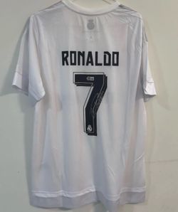Cristiano Ronaldo Signed Real Madrid jersey