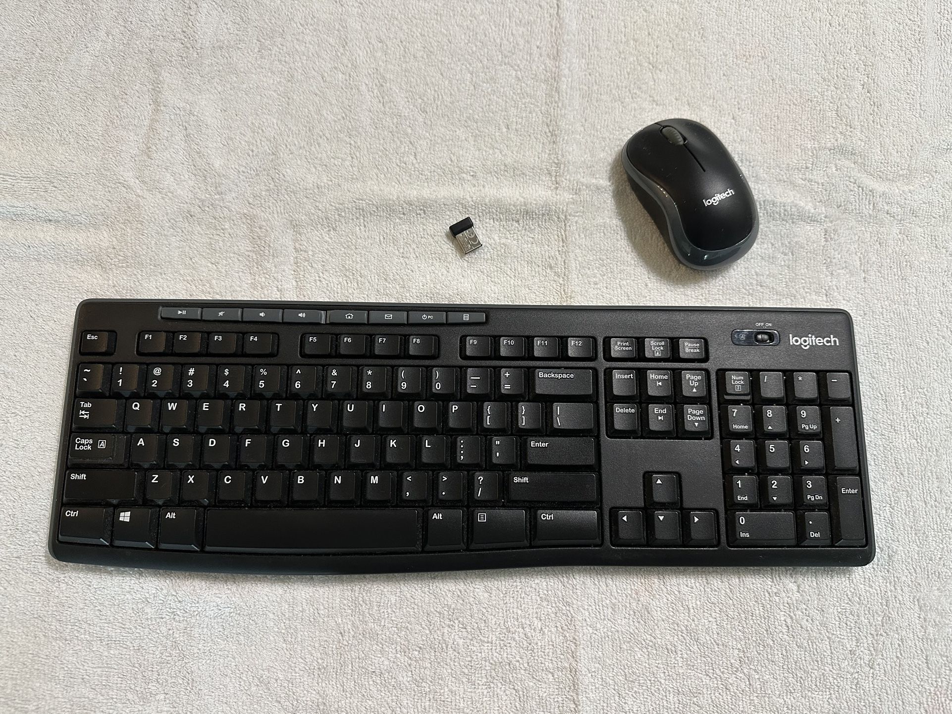 Logitech Wireless Keyboard And Mouse Combo