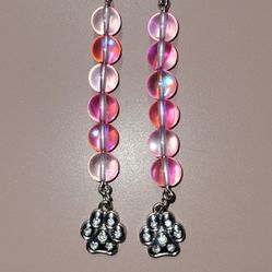 Hand Crafted Paw Earrings